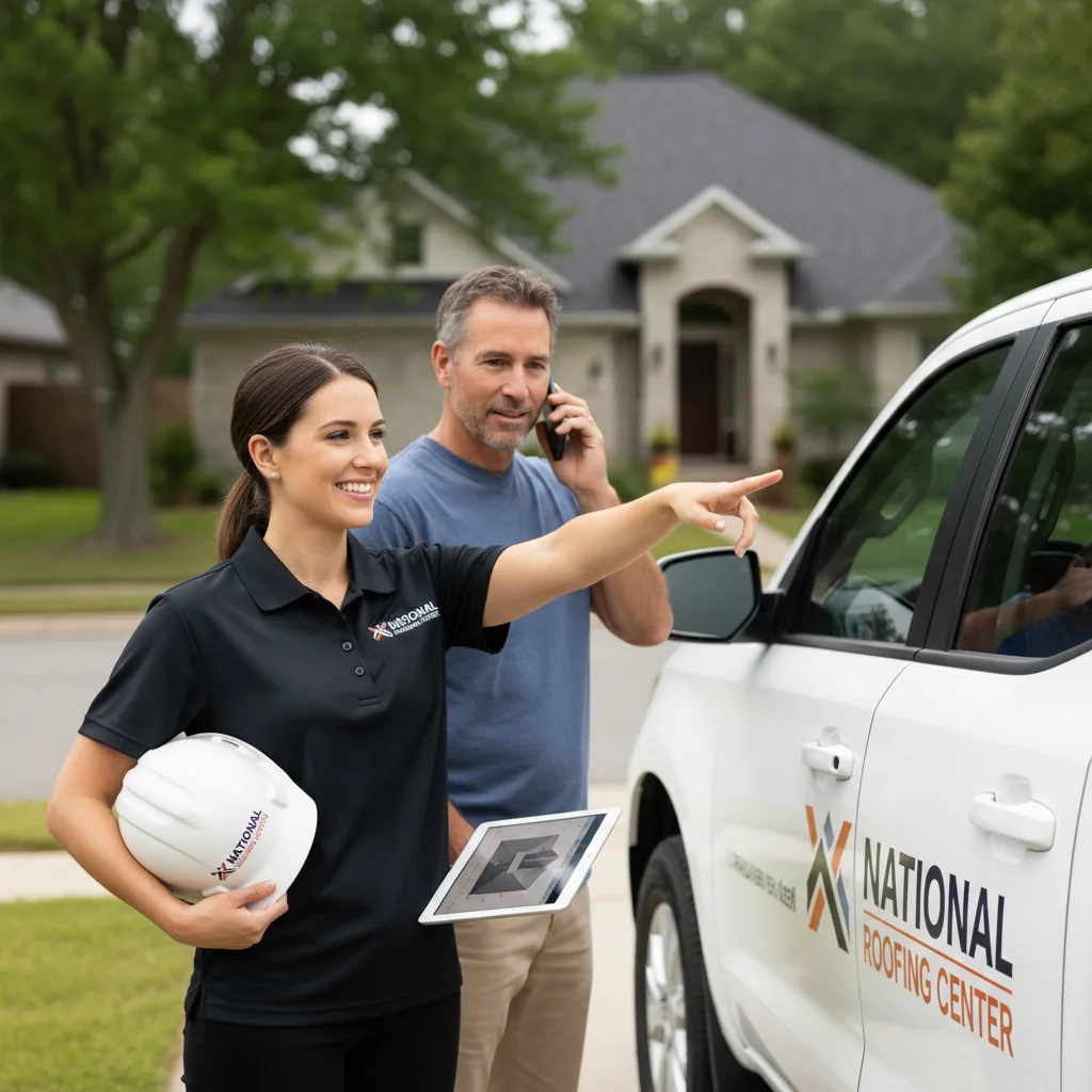 National Roofing Center customer support in Mapleton